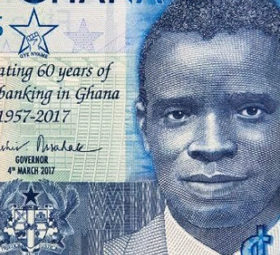 2017 GHANA 5 Cedis commemorative currency