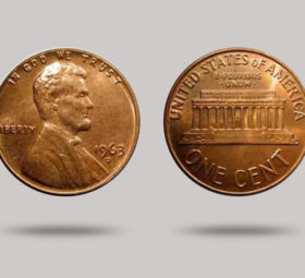 Warning on one US cent coins