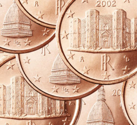 2018: Forecast end of 1 and 2 cents coins in Italy