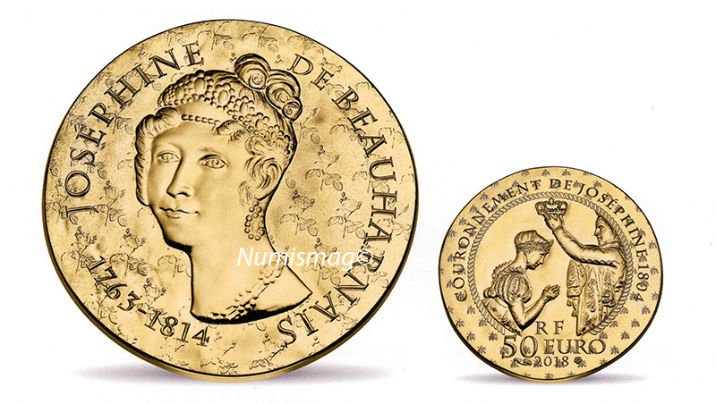 50 euro Or Joséphine de Beauharnais - 2018 Monnaie de Paris-Les femmes qui ont marqué l’histoire de France
