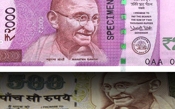 India, after 500 and 1000 roupees banknotes withdraw