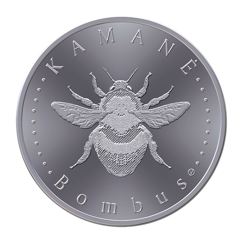 50 litas argent - Kamane Bombus