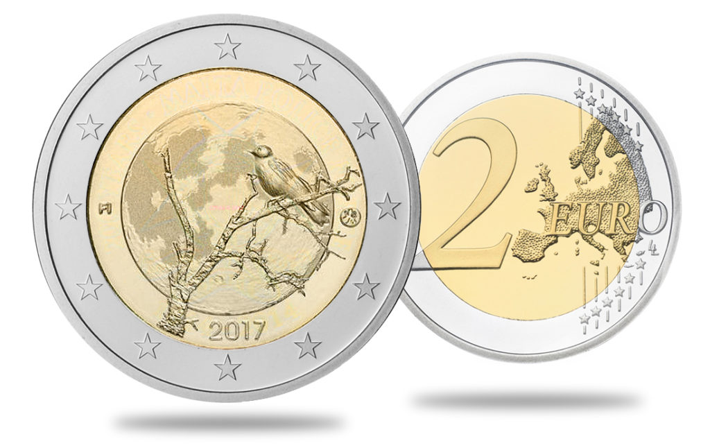 2€ commémorative 2017 - La Nature finlandaise