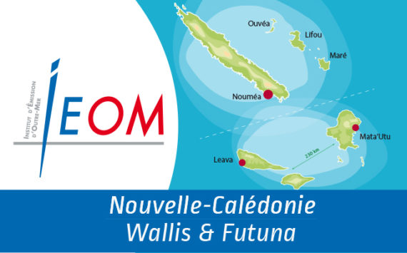 Les émissions monétaires de la Nouvelle-Calédonie, Wallis & futuna – Période IEOM