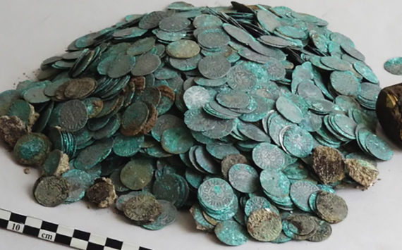 Découverte d’un trésor numismatique à L’abbaye de Cluny