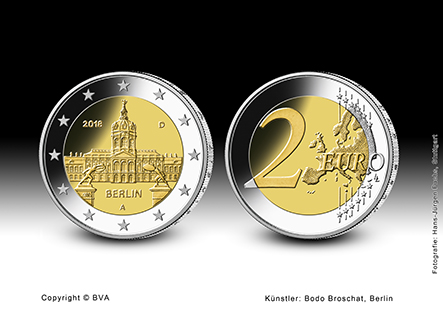 2018 €2 commemorative coin Land of BERLIN