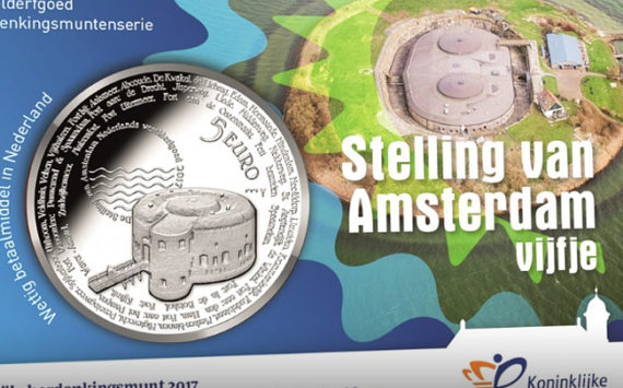 Defence line of Amsterdam, KNM 2017 commemorative coinages