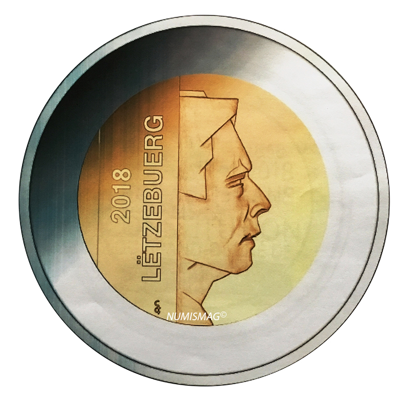 €5 Bimetallic coin issue - series Fauna Flora of Luxembourg 2018