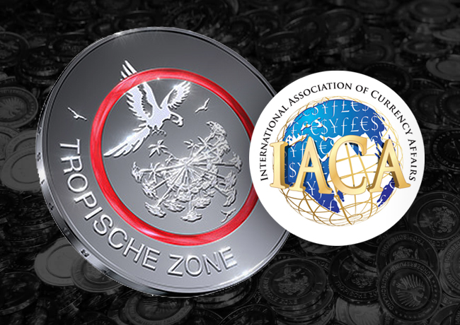 Polymer Coin Wins IACA Award for Best Coin Innovation – 5 Euro coin 2017-TropischeZone