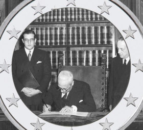 €2 commemorative coin celebrating 70th anniversary of italian constitution