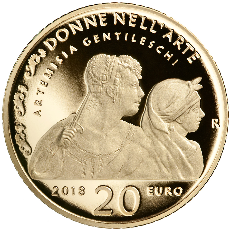 20 euro Artemisia Gentileschi - Women in Art Series italy 2018