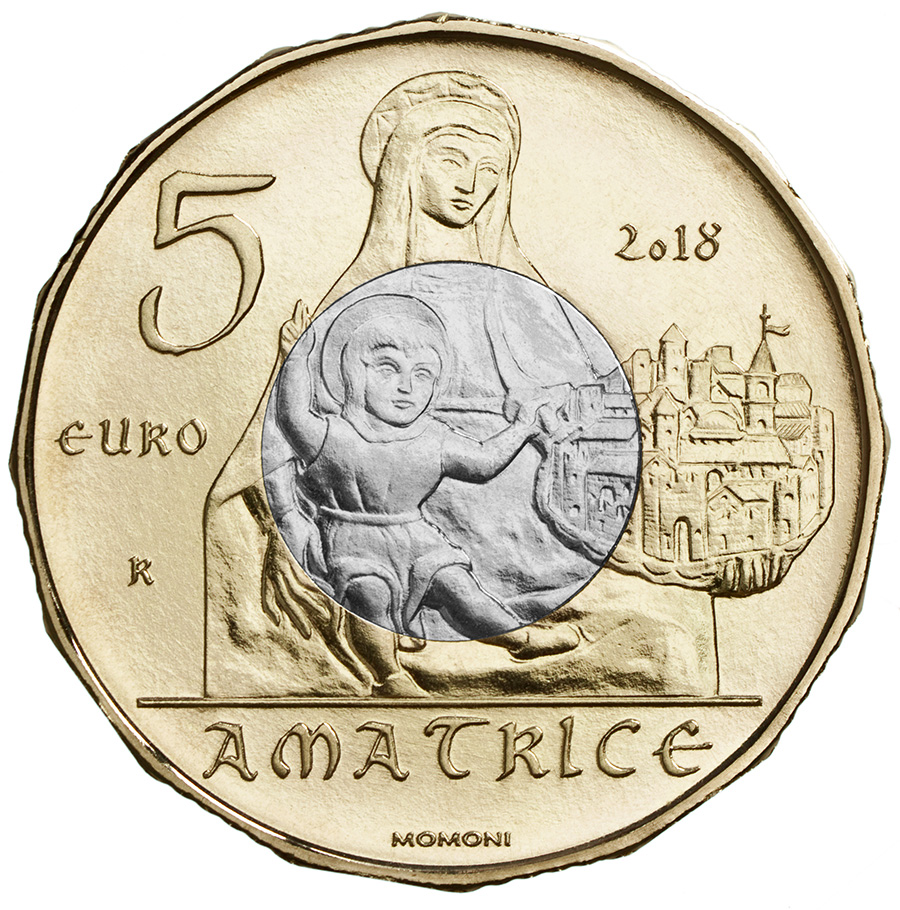 Italia 1 euro 2018 FDC
