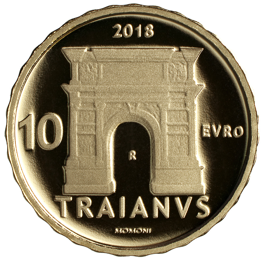 10 euro Trajan - Roman Emperors Series italy 2018