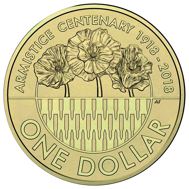 Centenaire de l'armistice de la Première Guerre mondiale - par l'Australian Mint