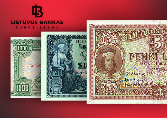 2018 Bank of Lithuania exhibition – 100 anniversary of Independance