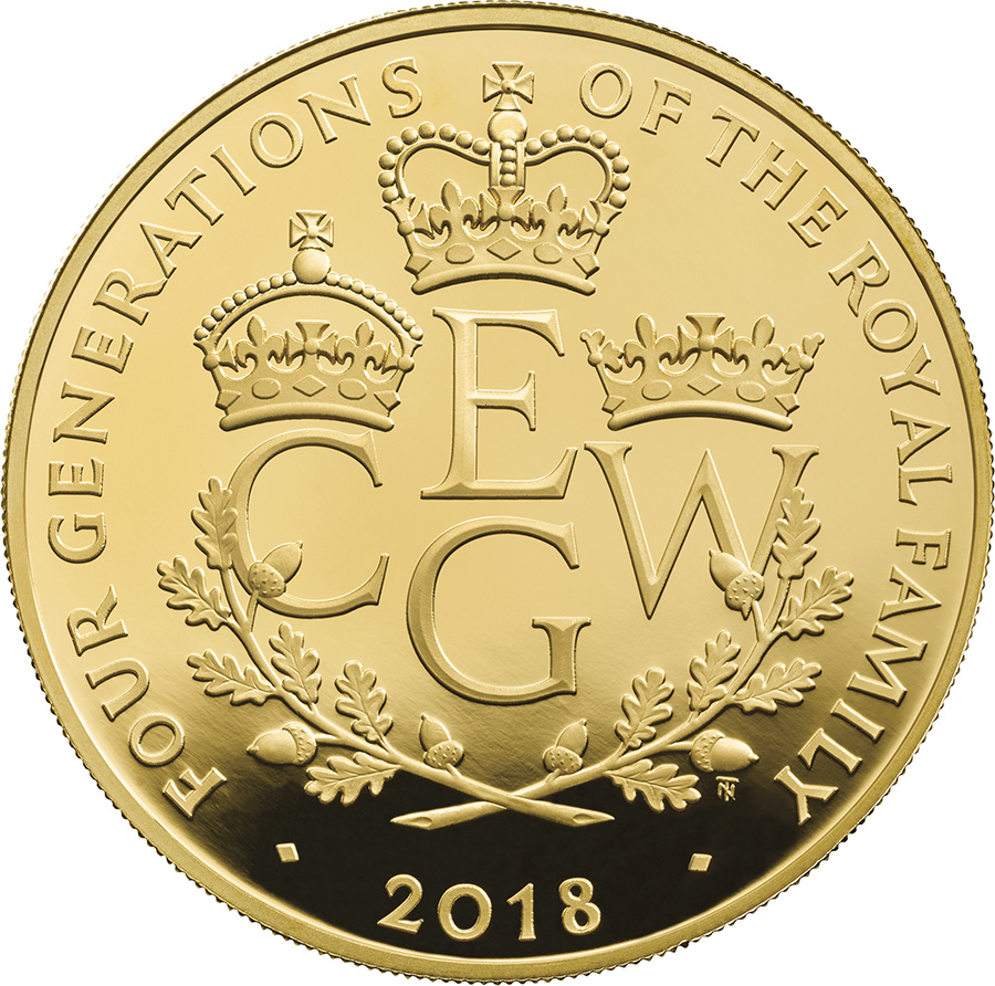 £25 de 78,9g – or 999/100 Royal Mint