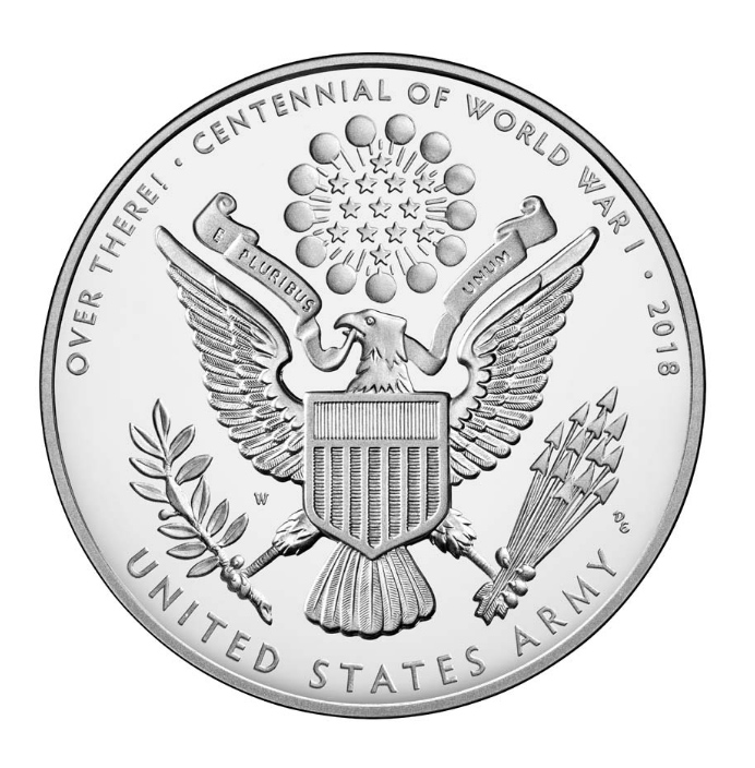 World War I Centennial Army Medal — West-Point Mint - Numismag