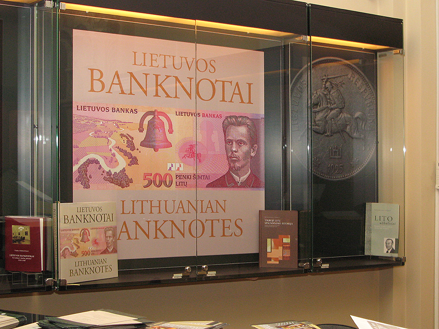 2018 Bank of Lithuania exhibition - 100 anniversary of Independance