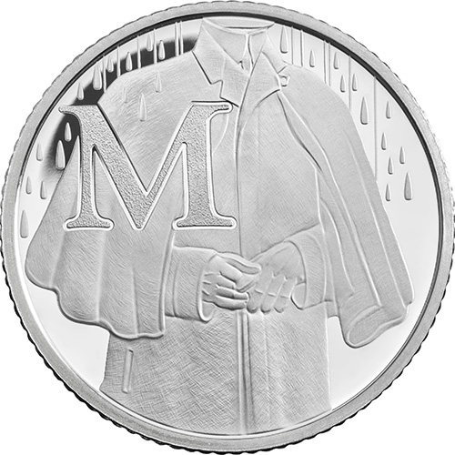 M – Mackintosh - 10 pence 2018 Royal Mint
