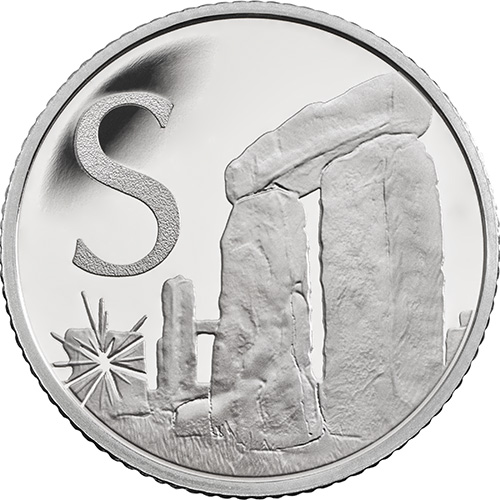 S – Stonehenge - 10 pence 2018 Royal Mint