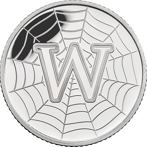 W – World Wide Web - 10 pence 2018 Royal Mint