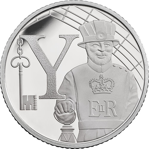 Y – Yeoman - 10 pence 2018 Royal Mint