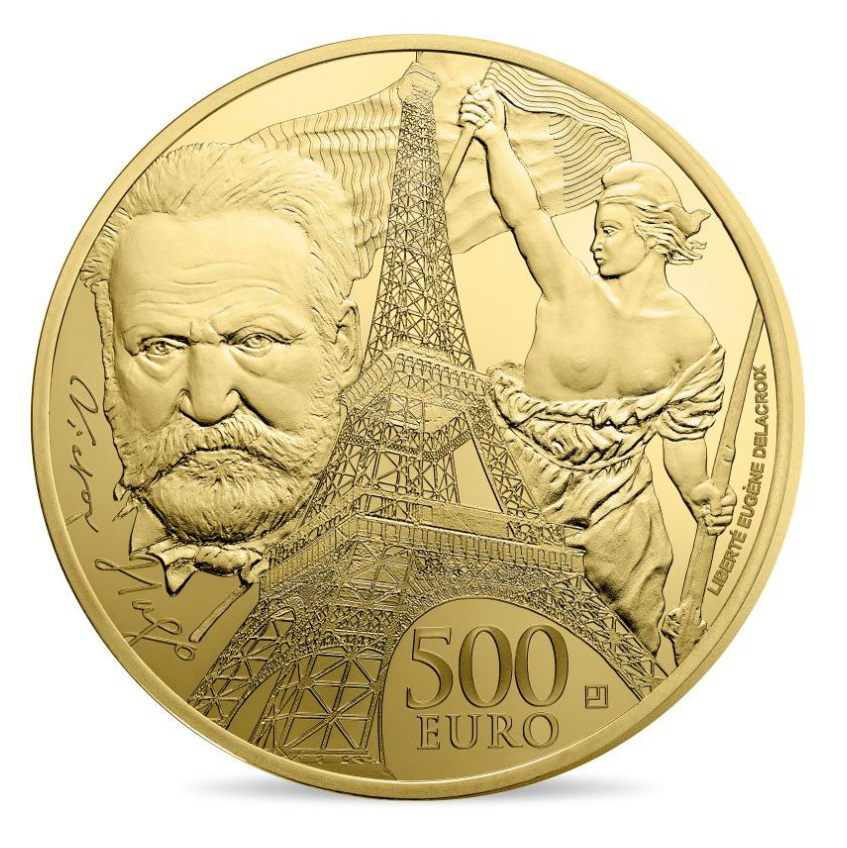 europa star la Tour Eiffel Victor Hugo monnaie de paris 2017
