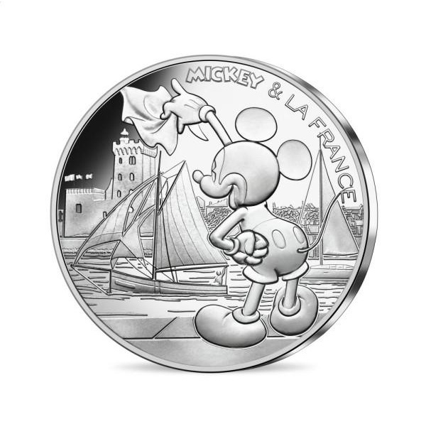 Série de 10 pièces de 10 euros FRANCE 2018 - Mickey® et la France