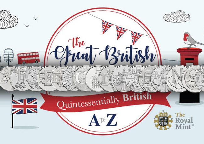 New collection of 10p coins – The Royal Mint reveals the A to Z of Britain
