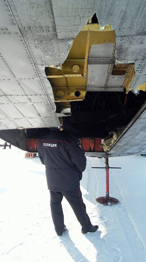 Un avion Russe perd plus de trois tonnes de lingots d'or et platine au décollage !