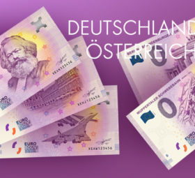 Zero Euro, 0-euro-Schein – Deutschland, Österreich 2018
