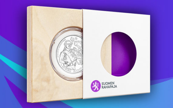 Pièce commémorative de 10 euro baroque et rococo, séries Europa Star 2018 – Monnaie de Finlande