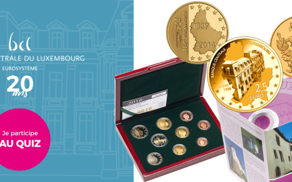 Luxembourg: win numismatic collectors in participating to a CBL quiz