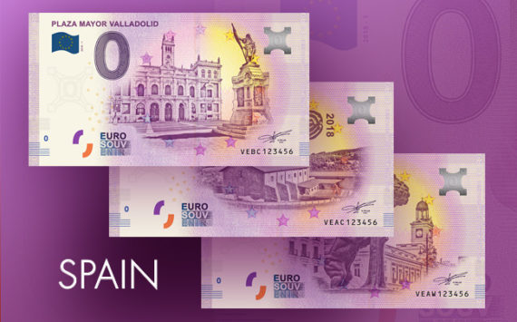 Zero euro banknote Spain 2018