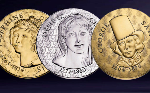 New collection of €10, 50, 200 coins, Joséphine de Beauharnais, Désirée Clary & George Sand