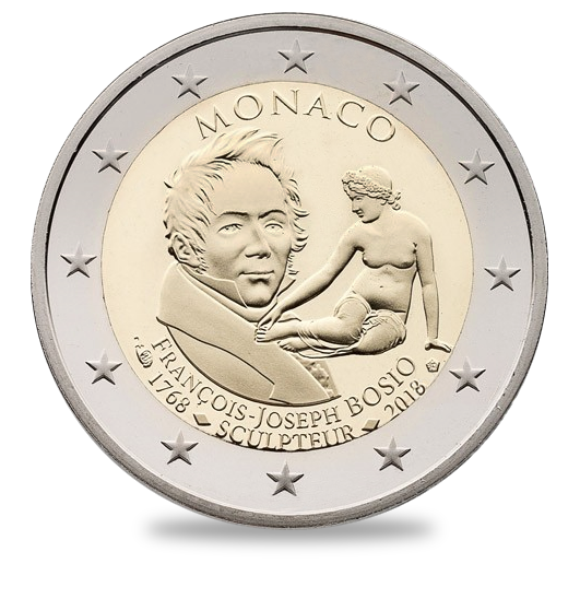 2€ François Joseph BOSIO MONACO 2018
