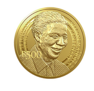 2018 nelson mandela r500 coin