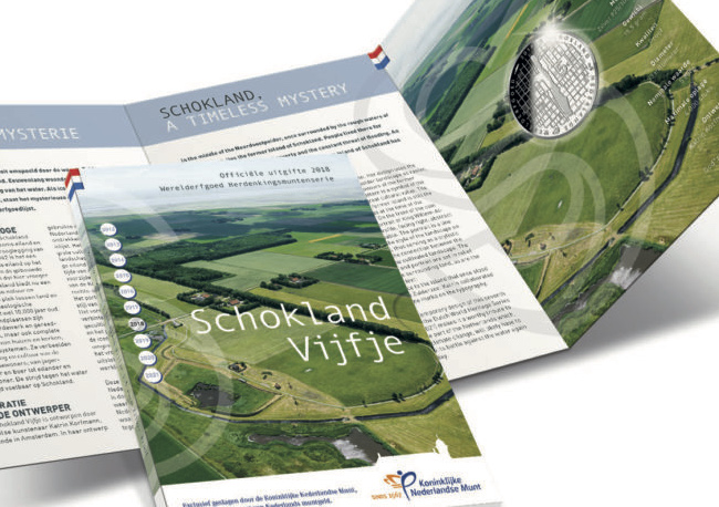 €5 €10 commemorative coin SCHOKLAND 2018 struck by KNM – NETHERLANDS