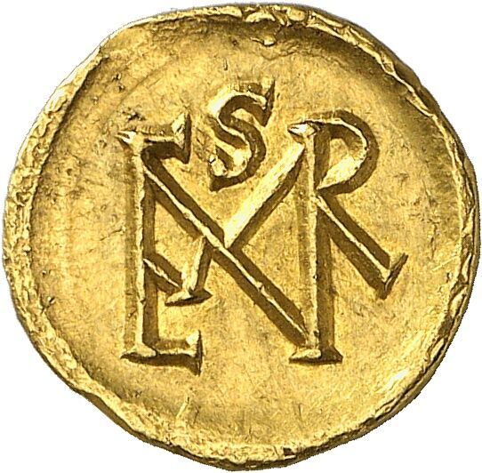 Marcian, 450-457. Semissis or semissis-weight