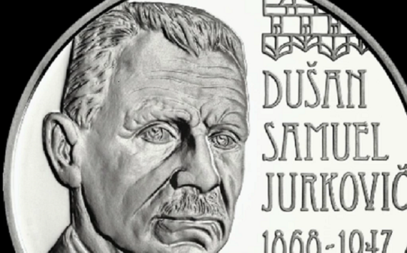 €10 silver coin dedicated to 150th anniversary of Dušan Samuel Jurkovič birth – 2018