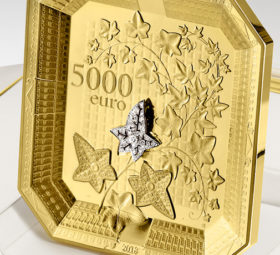 AN EXCEPTIONAL COIN – THE ALLIANCE OF METAL AND HIGH JEWELRY – The Monnaie de Paris with Boucheron