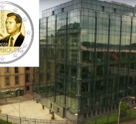 2018 €2 commemorative coin dedicated to Grand Duke William the first