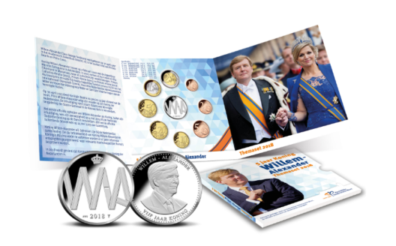 Theme set 2018: 5 years King Willem-Alexander