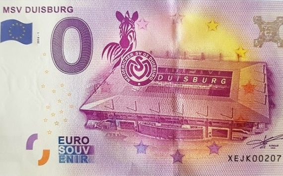 what worth zero euro souvenir banknotes collection?