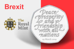 50p BREXIT coin from 2019 – Royal Mint