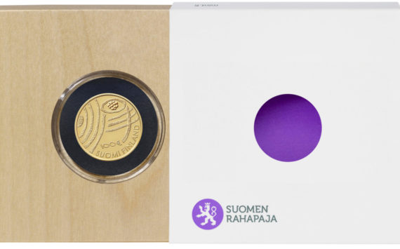 FINLAND 2018 €100 gold coin – Finland in 100 Years