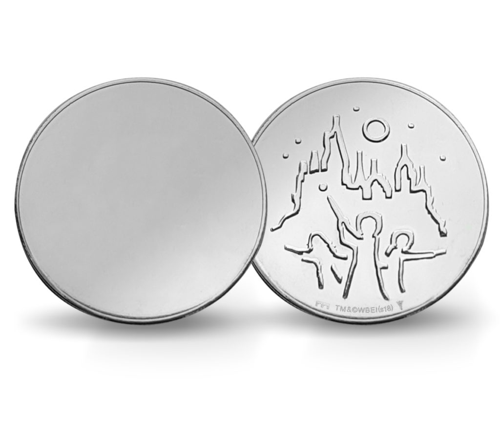 2018 HAARY POTTER "MIRROR COIN" struck by dutch Mint