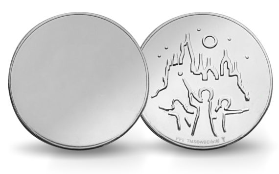 2018 HARRY POTTER “MIRROR COIN” struck by dutch Mint