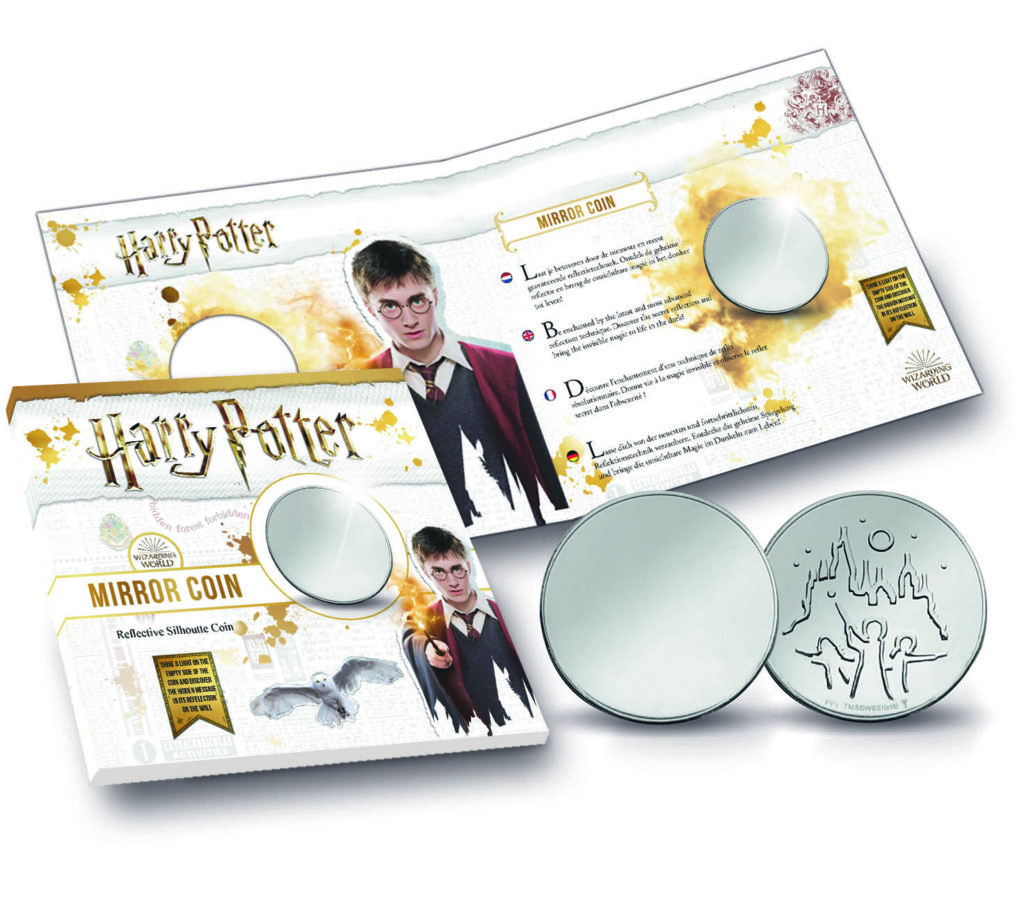 2018 HARRY POTTER "MIRROR COIN" struck by dutch Mint