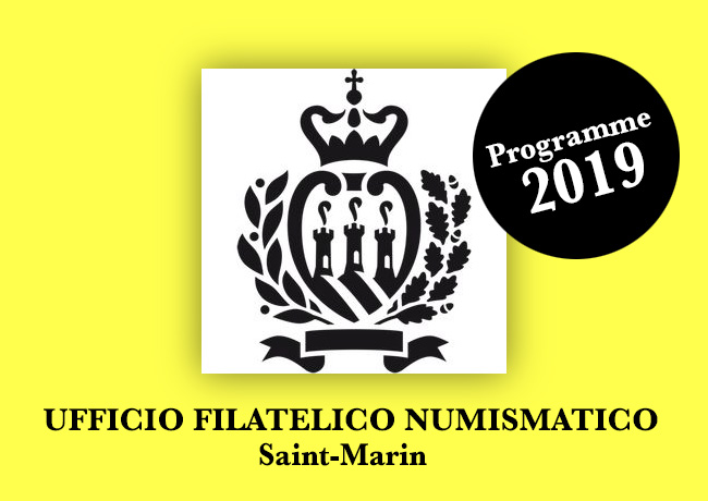 Programme Numismatique de Saint-Marin 2019